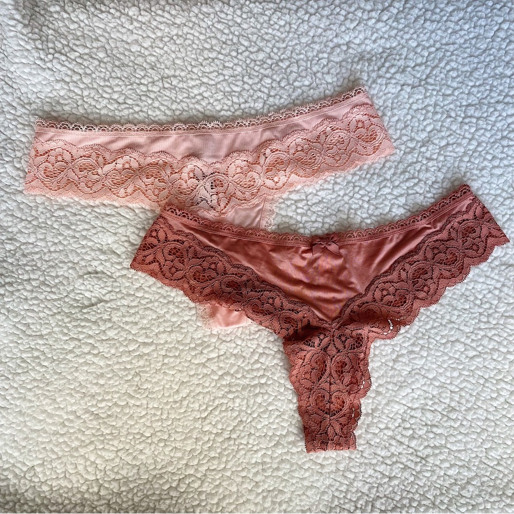 Victoria’s Secret Lace Thongs